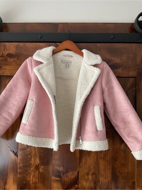 Koolaburra by UGG Pink Faux-Shearling Lined Jacket